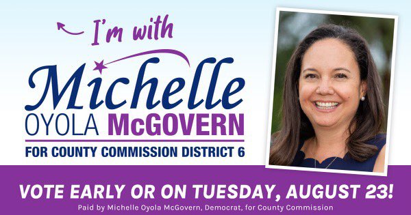 christyfox1's tweet photo. When women show up, we win! Tomorrow is #ElectionDay #vote #MichelleMcGovern #StJusteIsForAll #Erica4schools #Sheila4Congress https://t.co/uf0OLz4gcQ