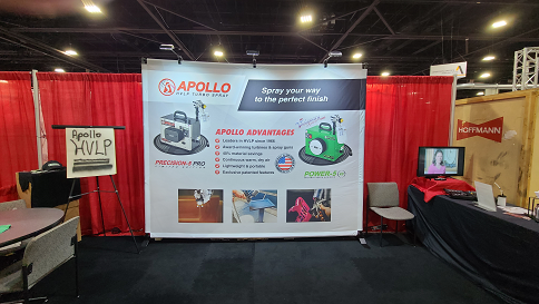 ApolloSprayers's tweet photo. Here is our booth at IWF Atlanta, what do you think?
#IWFAtlanta #HVLP #ApolloSprayers https://t.co/AEnePQW42Y