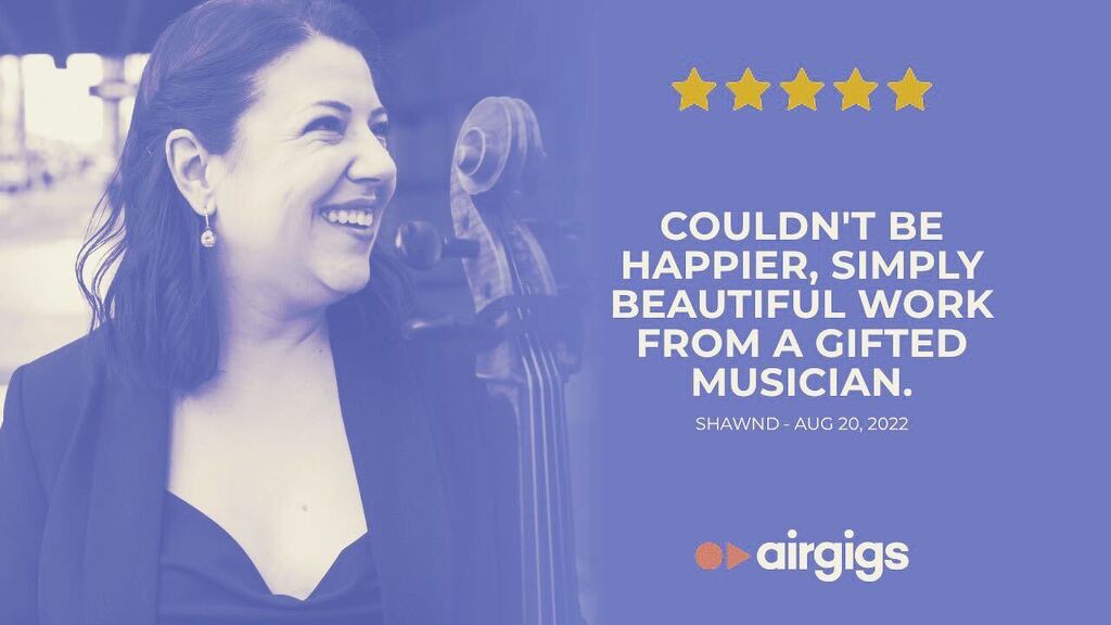 natalievcellist's tweet image. Thank you, Shawn! Loving the collabs on @airgigshq 🙌🎶 Very cool platform for connecting folks with home studios #recording #sessionwork #newmusic #cellosolo #stringsection instagr.am/p/ChlLbR_AbVZ/