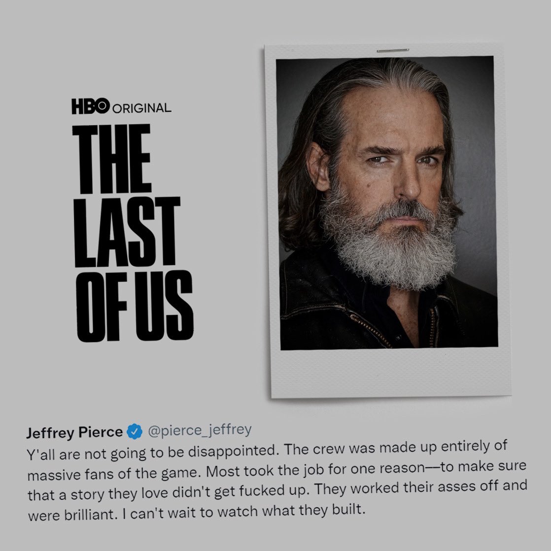 The Last of Us HBO series adds Jeffrey Pierce, the game's Tommy