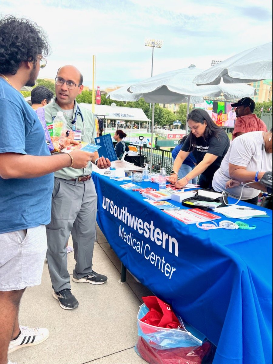 Loved having the @utswheart South Asian Heart Program provide health screenings at India Independence Day festival in Frisco, TX over the weekend!