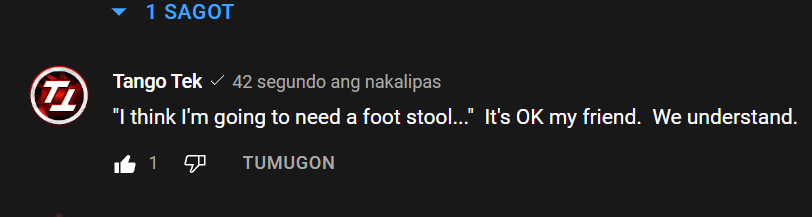 saltwithglasses's tweet photo. i- i think i found someone of the tek variety in bdub's recent vid comment section https://t.co/jY1MtN8VoG