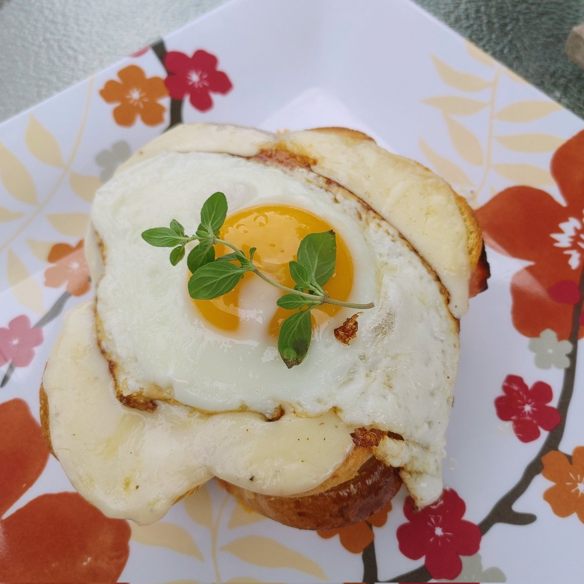 Croque Madame for my friend's birthday. Bringing back the classics.