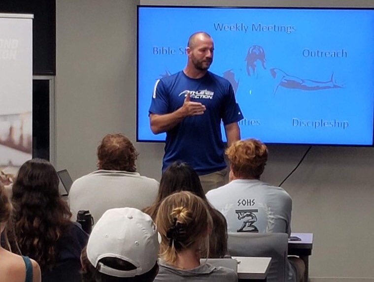 Thanks for coming out tonight! It was good to have a full room of 40 athletes together! We look forward to getting to know you. Join us again next week as we begin talking about being a “Total Athlete.”