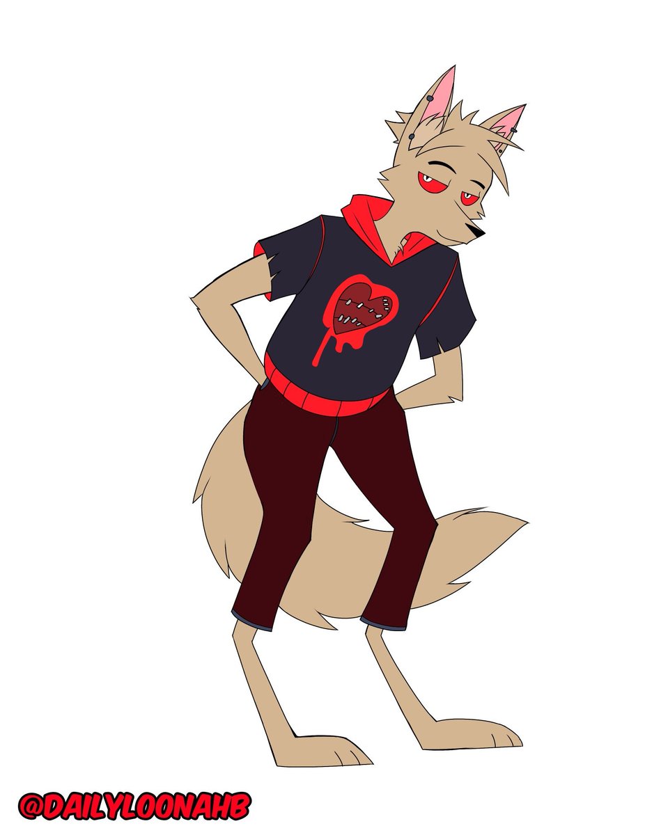 Jonny_Kitty2's tweet photo. Meet my hellhound OC. 🐺💓
#HelluvaBosshellhound #HelluvaBoss #HelluvaBosshellhoundoc https://t.co/L2WggcK4l5