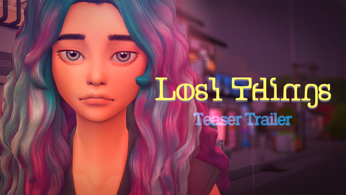scrimsims's tweet photo. Teaser for my upcoming Sims 4 series is up now. https://t.co/HRu8kymvjV
#sims4machinima #sim4series #sims4anime #lostthings https://t.co/GbaMzrKRZM