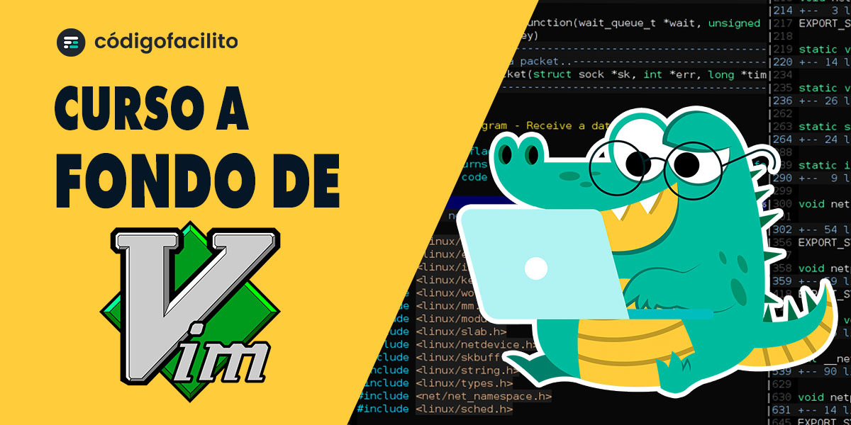Qué dirías si te cuento que puedes programar proyectos completos sin tocar el mouse una sola vez. Bueno, necesitas un editor que te lo permita como VIM.
codigofacilito.com/cursos/vim 

En este nuevo curso te enseñamos cómo usar la terminal y VIM para editar código.