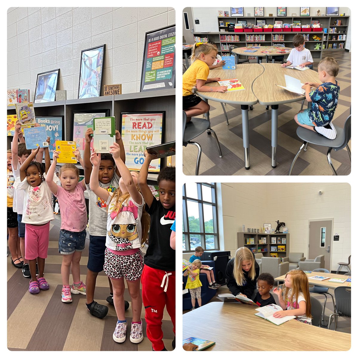 I enjoyed teaching my first library class of the year to this amazing Kindergarten class! I loved their excitement about choosing their own book. #LeadingTheWay #Limitless <a href="/TCBOE/">Talladega Co Schools</a> <a href="/SycamoreElem/">Sycamore Elementary</a> <a href="/StanleyAlissa/">Alissa Stanley</a>