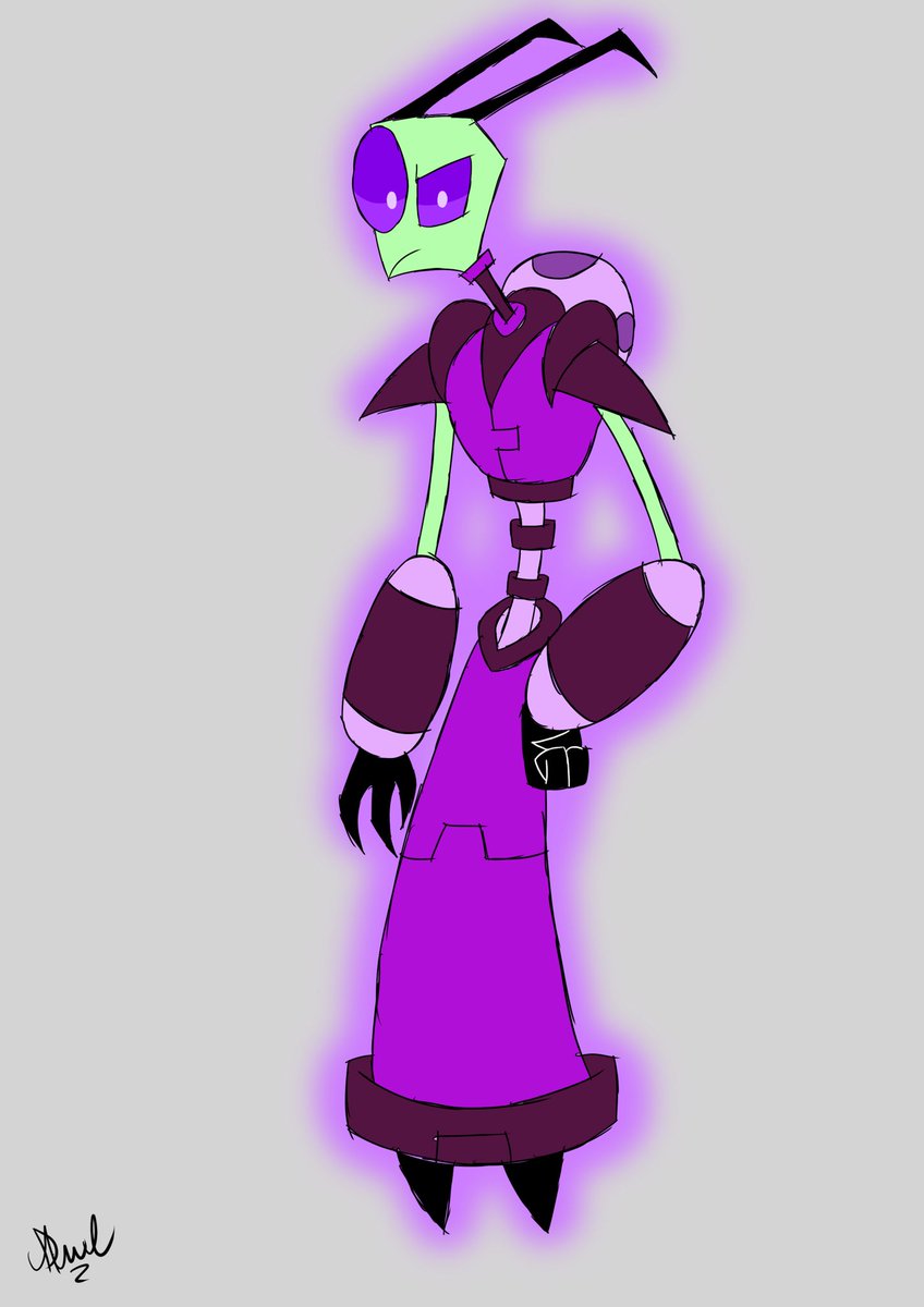 FanArtist2020's tweet photo. To celebrate Invader Zim #AVTP episode 1 part 2, here’s a tallest Purple 😁
#invaderzim #Averytallproblem #tallestpurple https://t.co/UOwdMTIpFO