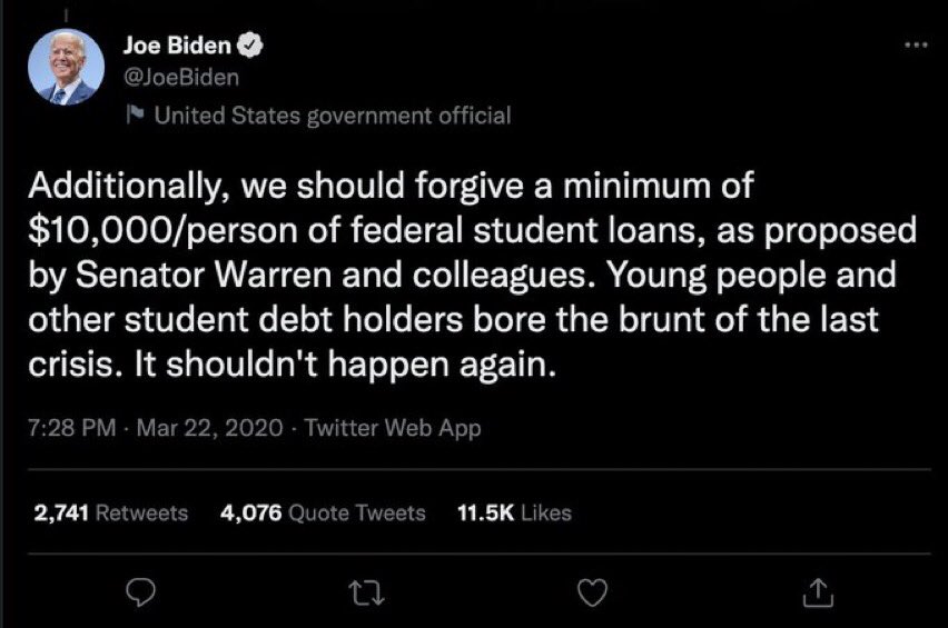 ninaturner's tweet photo. If you say “minimum of $10k” &amp; then cancel $10k, you’ve just admitted to doing the minimum. https://t.co/Xhz7sFeVL7