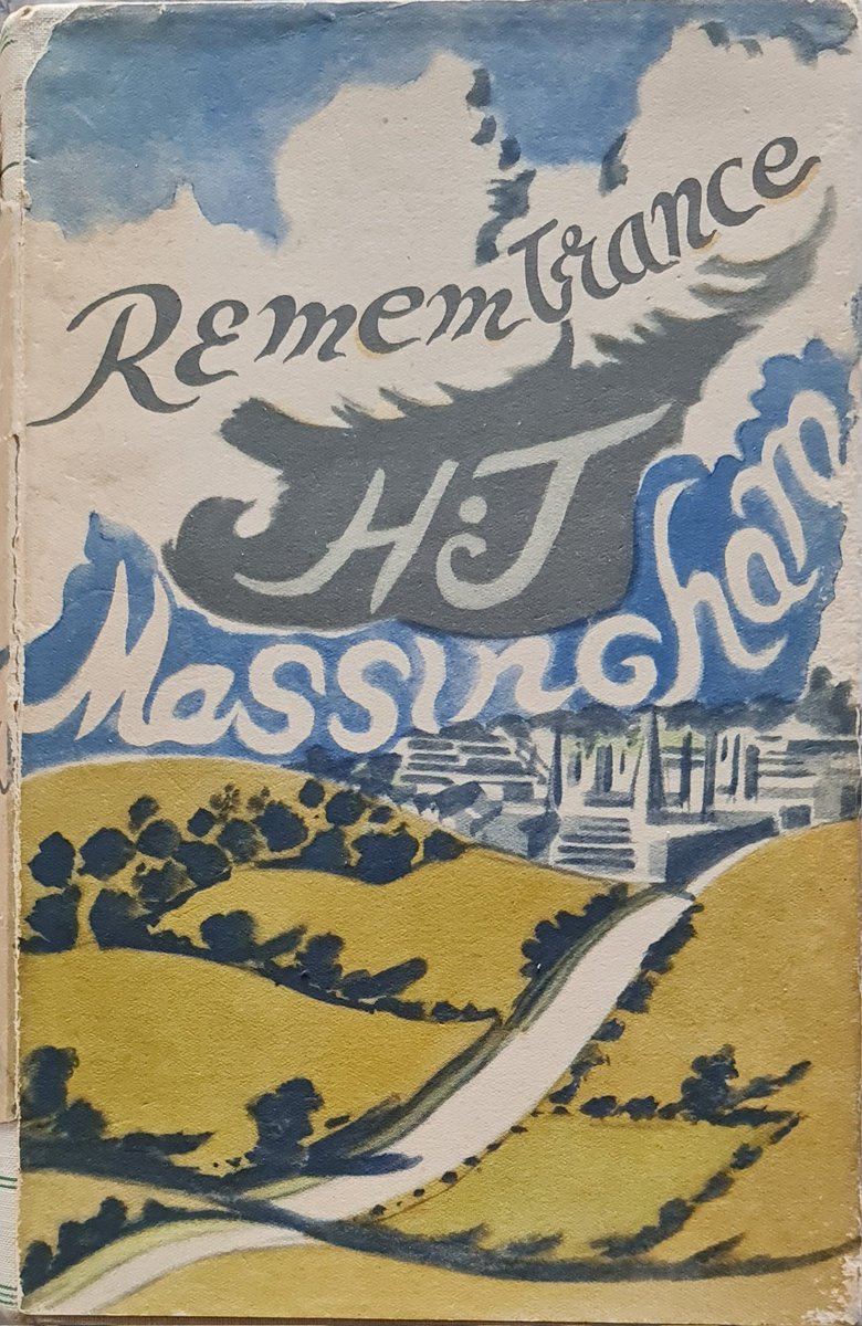 70th anniversary of the death of great uncle HJ Massingham, writer on the English countryside.
