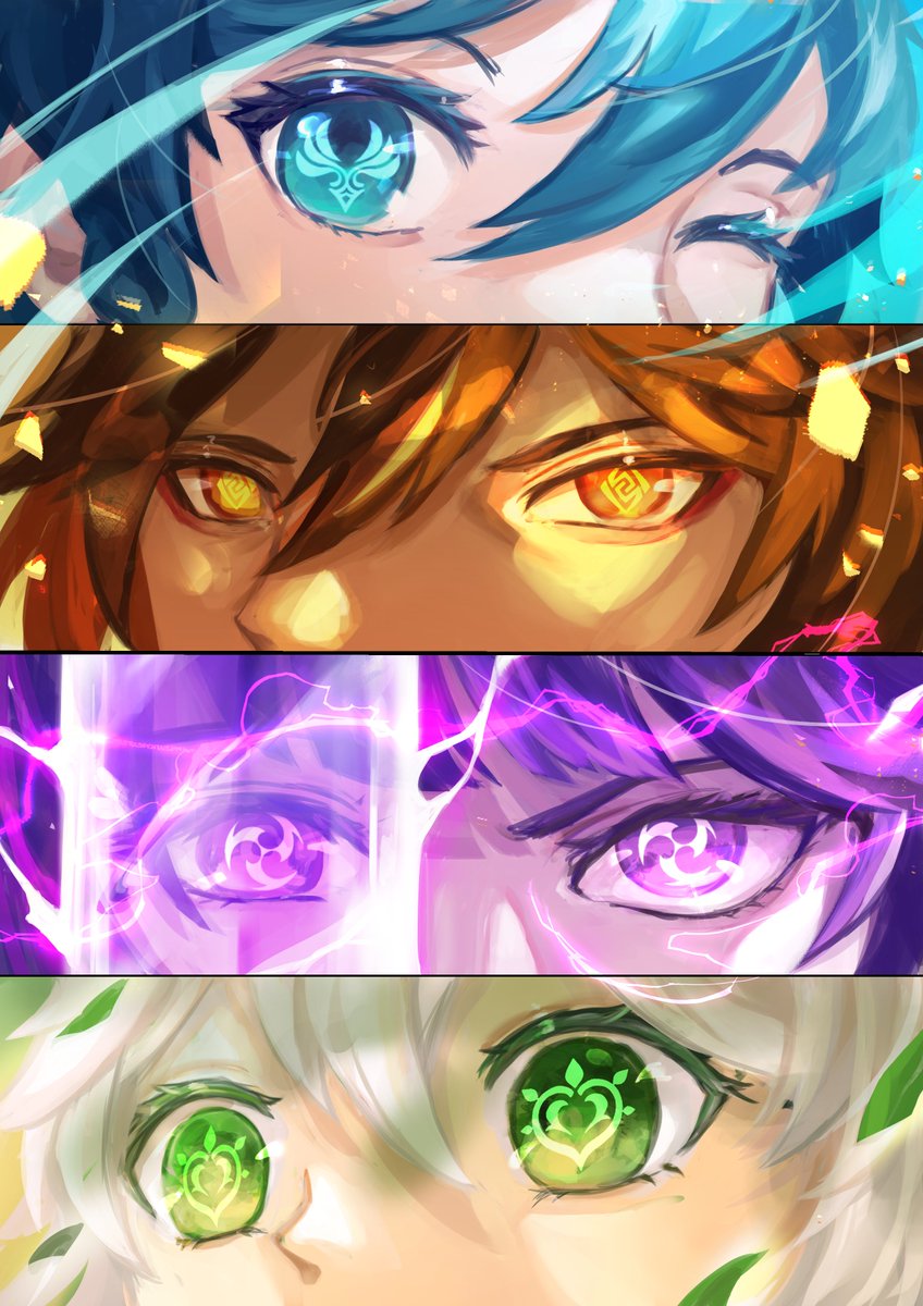 god's gaze

#GenshinImpact #venti #zhongli #raiden #nahida