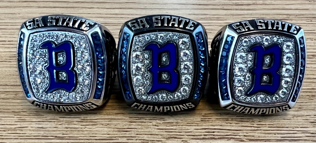 BHSEaglesBsbl's tweet photo. 2022 State Champion rings arrived today!  Our underclassmen got to pick them up tonight! 

Let's GO!!!!🦅⚾️

#StateChampions https://t.co/qeiySFPdA6