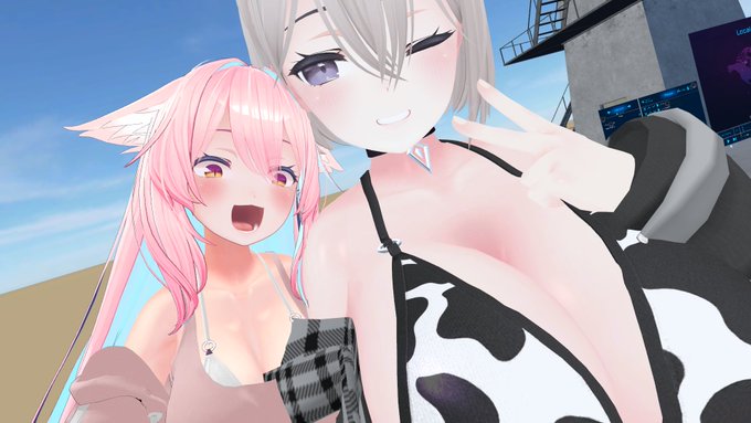 NOEさん&amp;Chamoccuさんとツーショット!!
ゲーム終わったあとは深夜2時までのんびり雑談! 