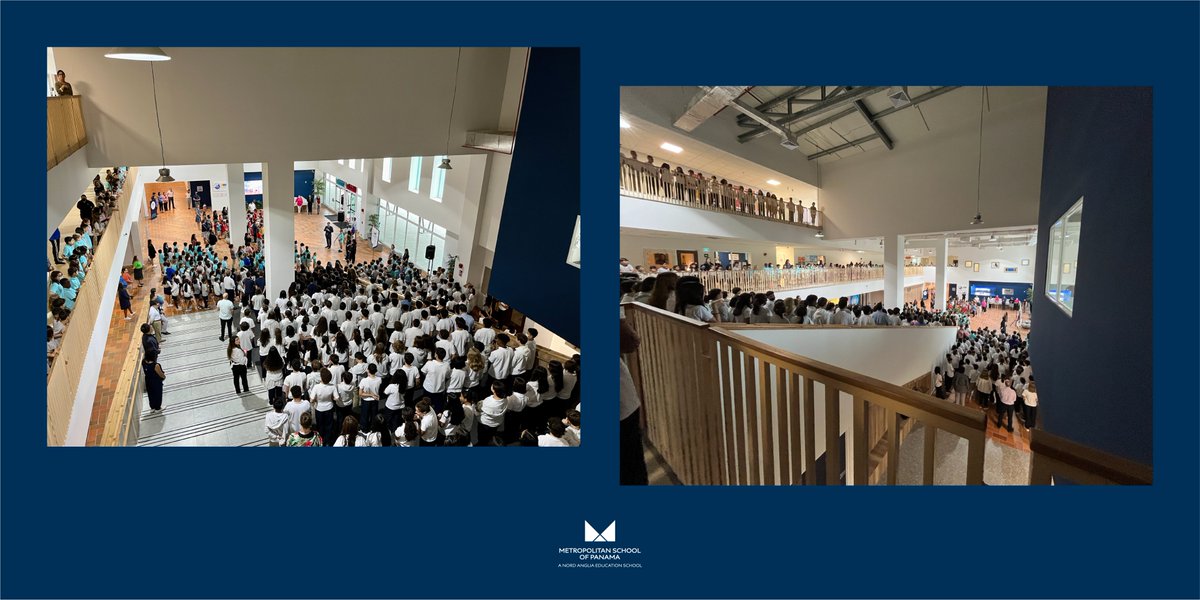 METSchoolPanama's tweet image. Today we reunited out #METcommunity & held our Flag Raising ceremony with the whole school!✨It was an exciting moment where once again the #Panama National Anthem & the MET school song were heard throughout the school. 🇵🇦
#METschoolPanama #METmagicMoments #NordAngliaEducation