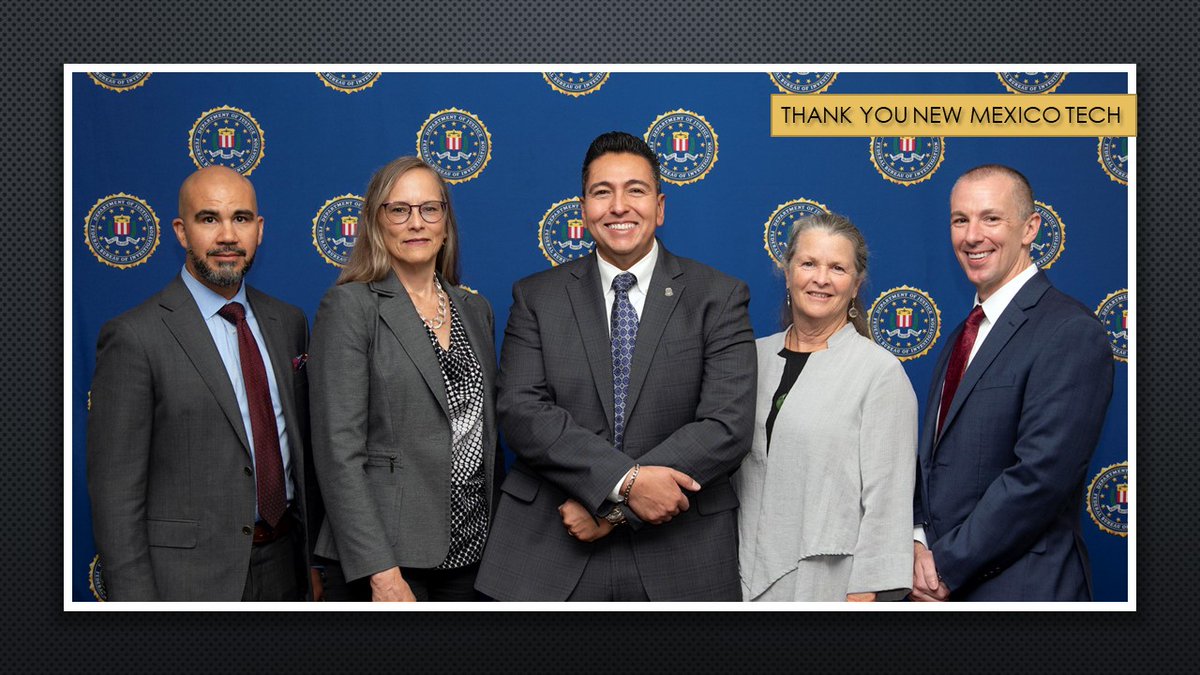 The #FBI thanks Drs. Lorie Liebrock & Nelia Dunbar from @newmexicotech for visiting our Albuquerque field office today & telling us about all the amazing research at their university. We look forward to continuing our partnership with NMT, one of the nation's top STEM schools!