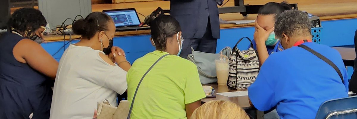PLESPVA100's tweet photo. Welcome Back PLES Teachers and Staff! Thank you to our Community Partner for the Blessing over our school and Panther Families. https://t.co/qrQsHlLz4v