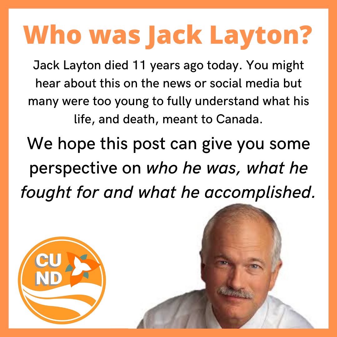 Carleton University NDP tweet media