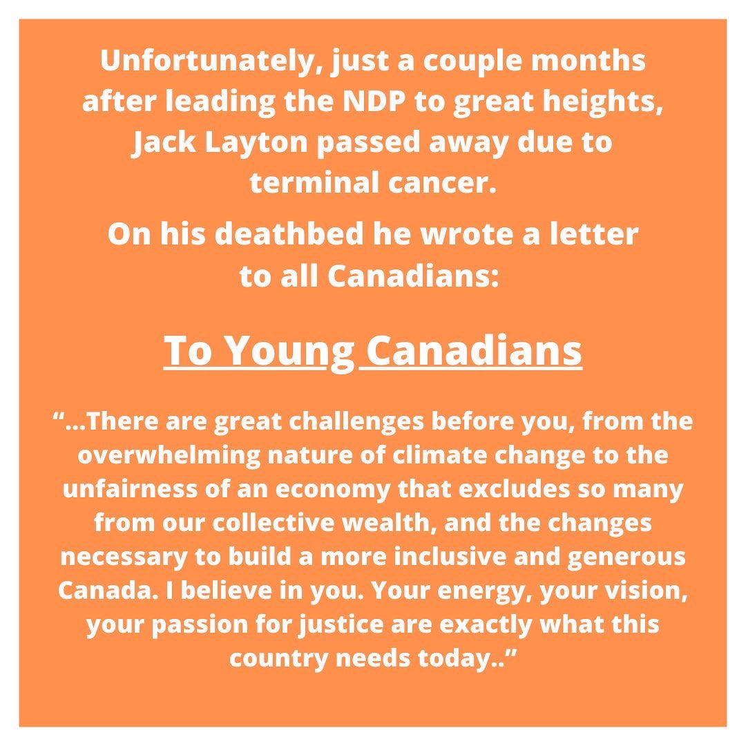 Carleton University NDP tweet media