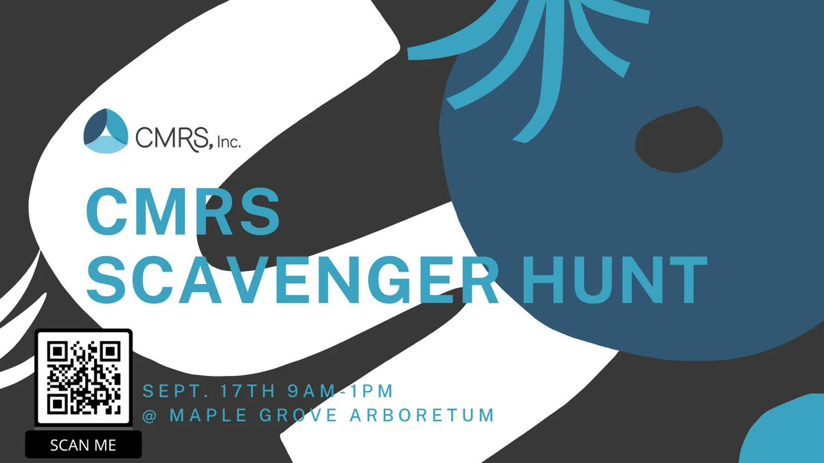 Hey guys come join us for our Scavenger hunt! Scan the QR code to learn more!