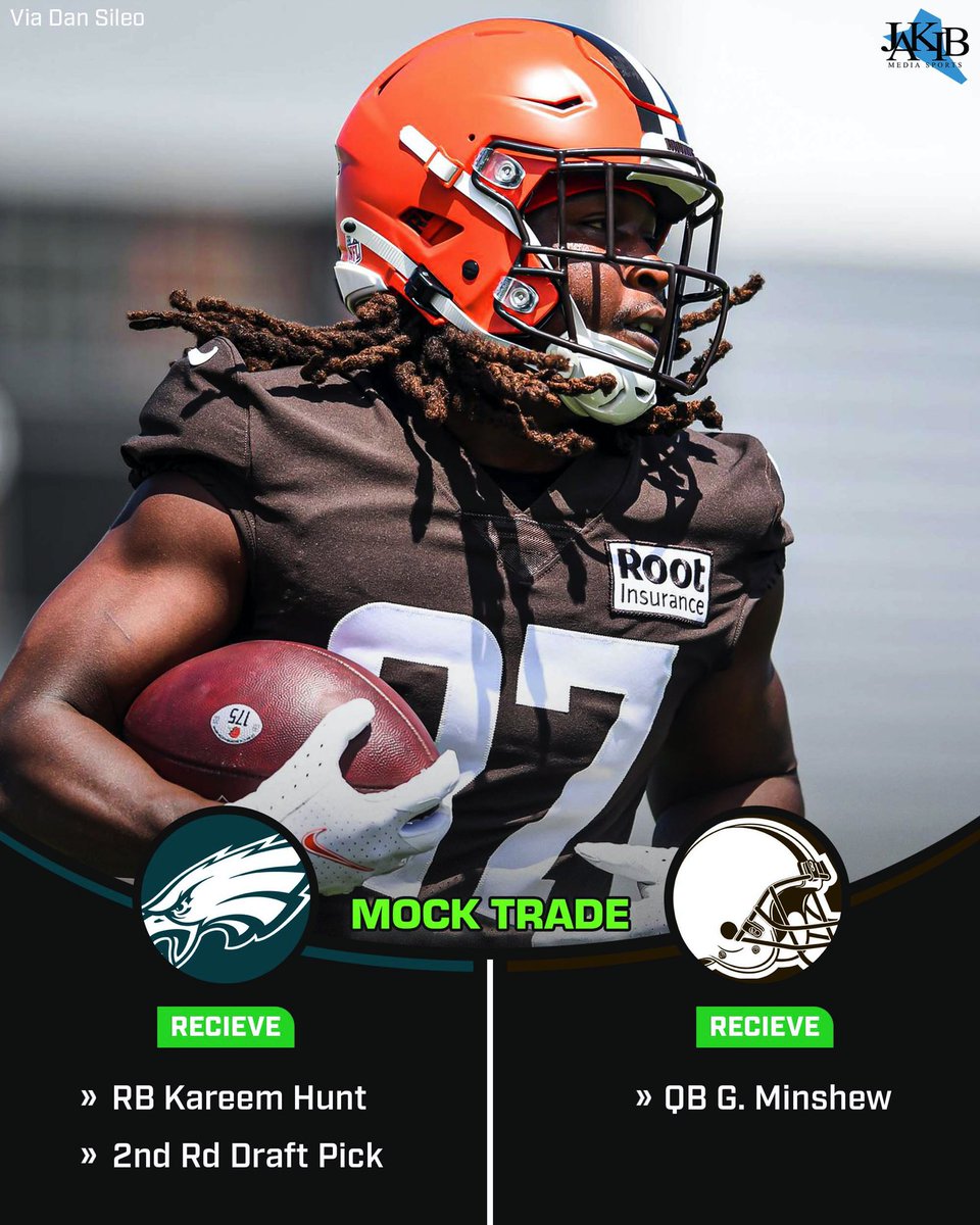 JAKIBSports's tweet photo. Would you accept the trade? 👀
#FlyEaglesFly https://t.co/BDXch1fP3b