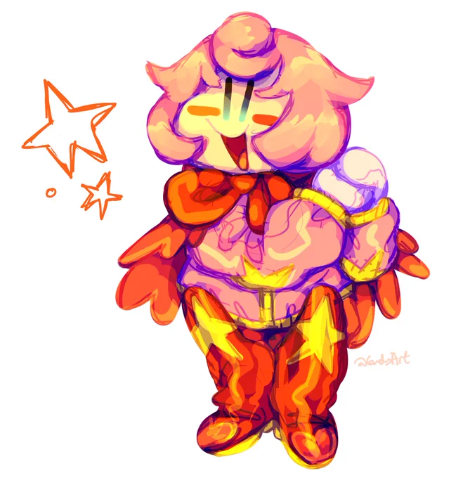 felt like drawing my kirby gijinka again 