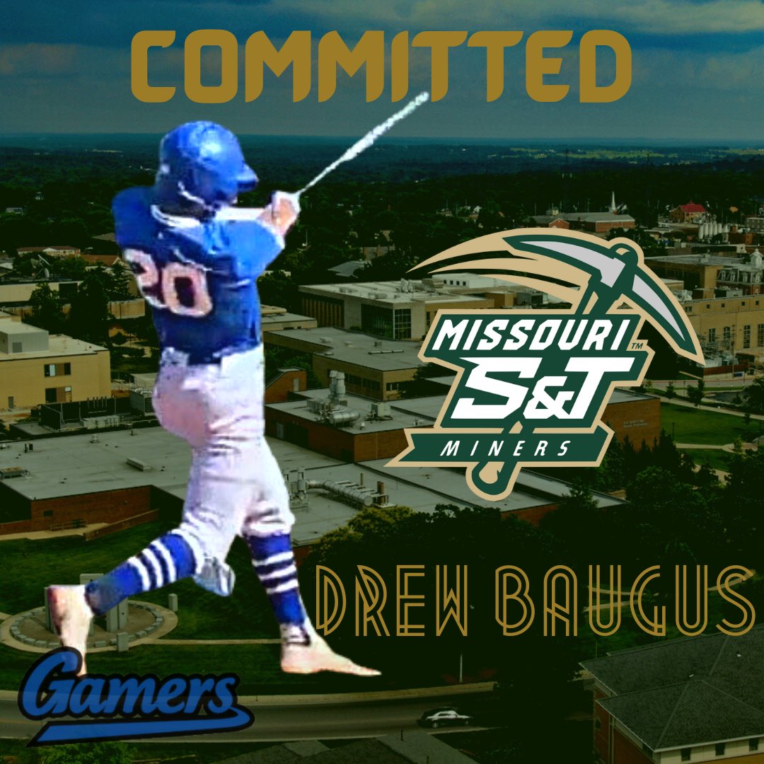 stlgamers's tweet photo. Congrats to Drew Baugus on his commitment to further his academic and athletic career at Missouri University of Science and Technology!
#stlgamers #committed #RollMiners https://t.co/2C3mNYJuv9