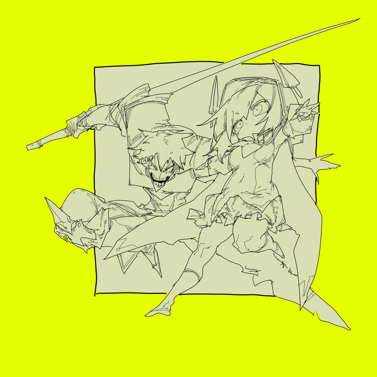 「! 」|ちぐ齒莖ダサわやかのイラスト