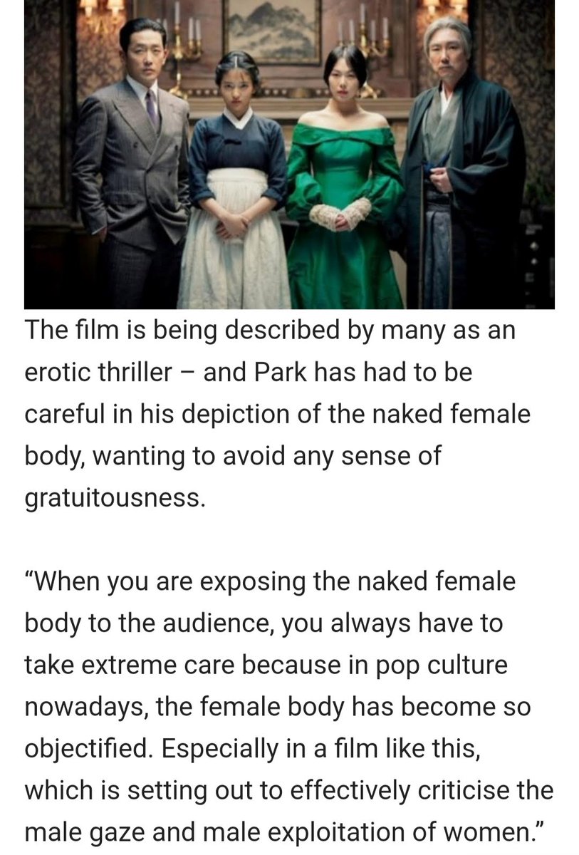 aceeeiou's tweet photo. Park Chan Wook was woke before woke was a thing. https://t.co/6hzR9zdnHz