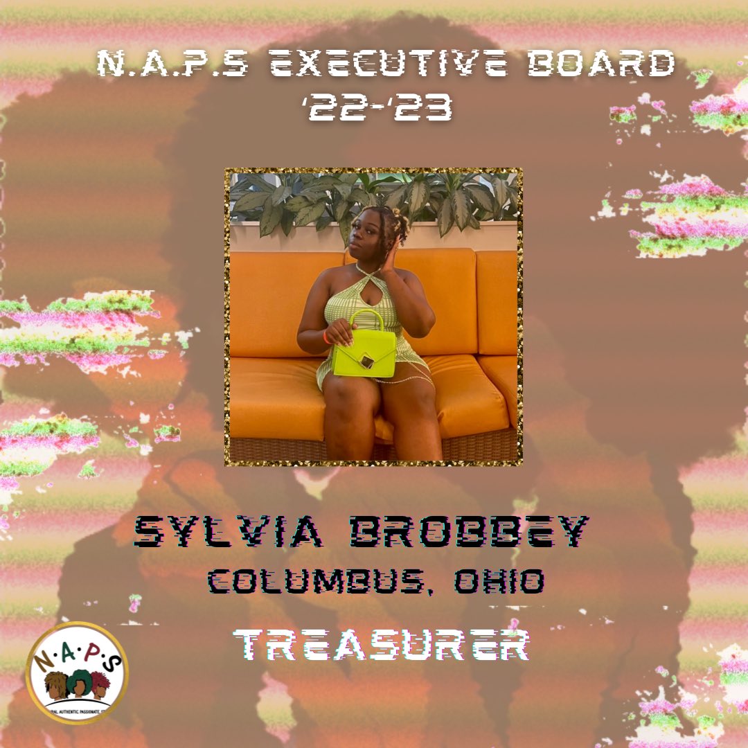 EmuNaps's tweet photo. Meet our Treasurer Sylvia Brobbey!

Sylvia is a Junior majoring in Nursing with a minor in Health Administration. She is from Columbus, OH and her go to hair style is soft locs ✨ https://t.co/LK92P9CiSM