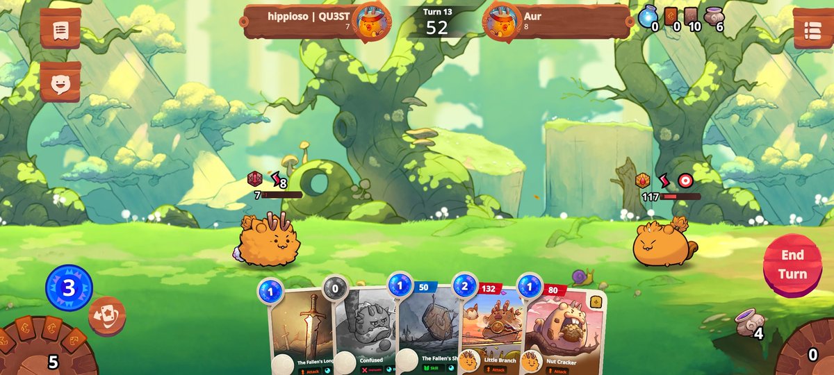 I'm a huge fan ser <a href="/AxieAur/">Aur.ron✨</a> can't win like that, great game, lovely mystic you got there 🥰