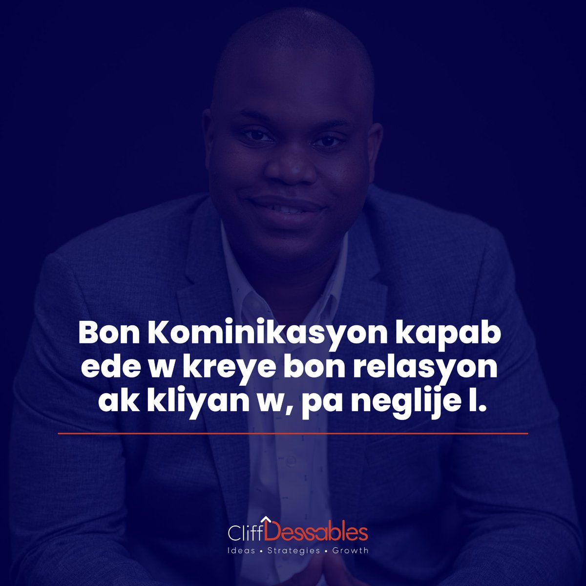 CliffDessables's tweet photo. Pa neglije kominikasyon nan biznis ou.
-
-
-
#haitianentrepreneur #haitianbusiness #haitians https://t.co/rZXprwYAPX