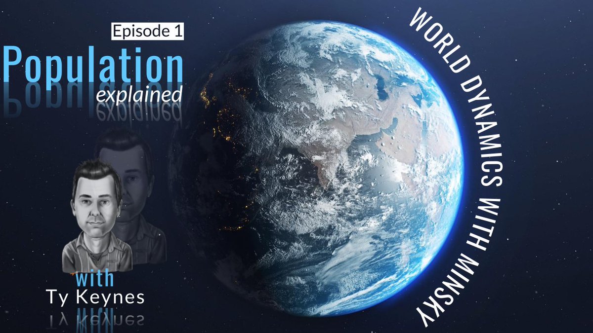 TyKeynes's tweet photo. "Population Explained" in the first episode of World Dynamic with Minsky. Learn #systemdynamics, how to use #Minksy and about #population dynamics. 

Watch here: https://t.co/UFsSKXEE2t https://t.co/VPfwLu1gx9