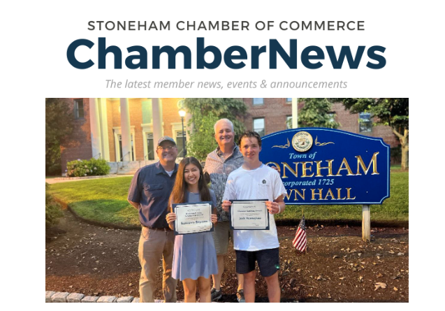StonehamChamber's tweet photo. In this week's issue - Town Day is less than a month away - important dates, waterline replacement on Main Street begins this week, downtown banner sponsorship now open and more.  
Read this week's ChamberNews here: https://t.co/lETqcxnfwj
https://t.co/f5NLSFQ7qt https://t.co/BlUz4GP1v1