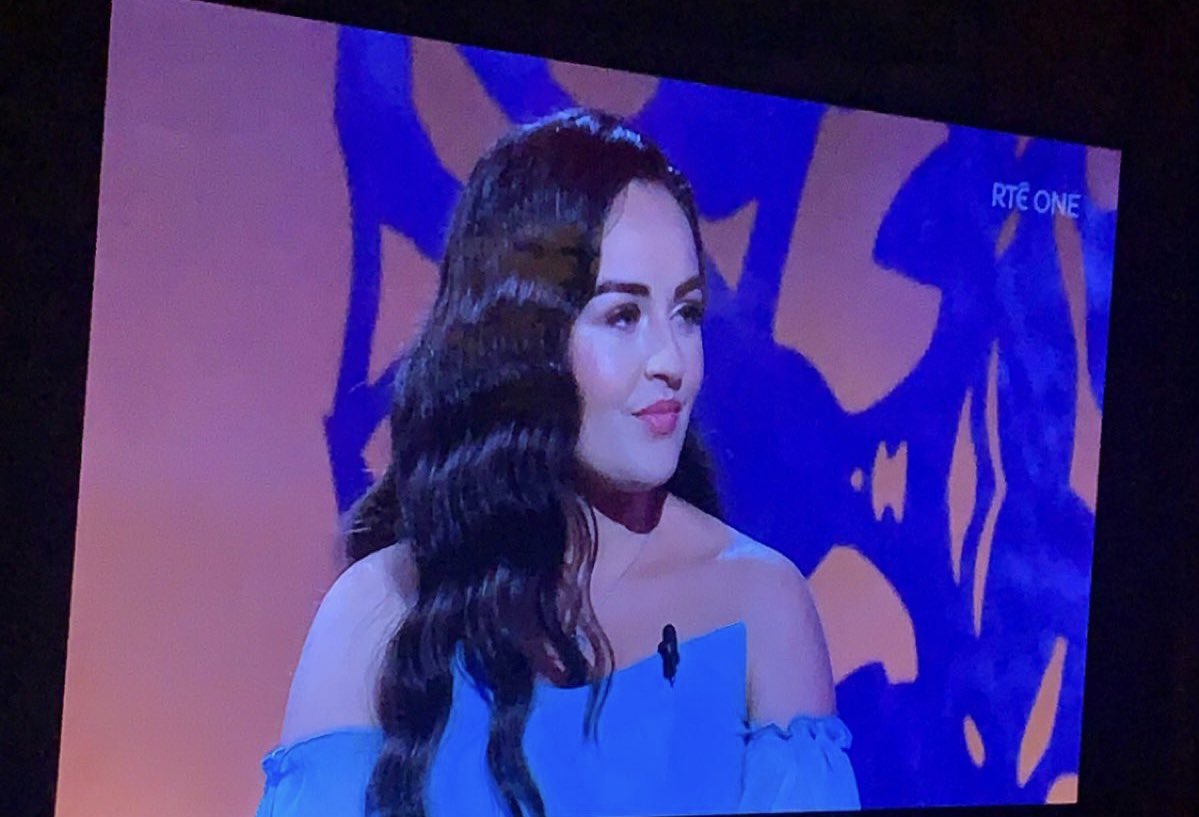 goss_ie's tweet photo. What a performance from the Westmeath Rose 👏🏻 #RoseOfTralee https://t.co/cNBGUHlC25