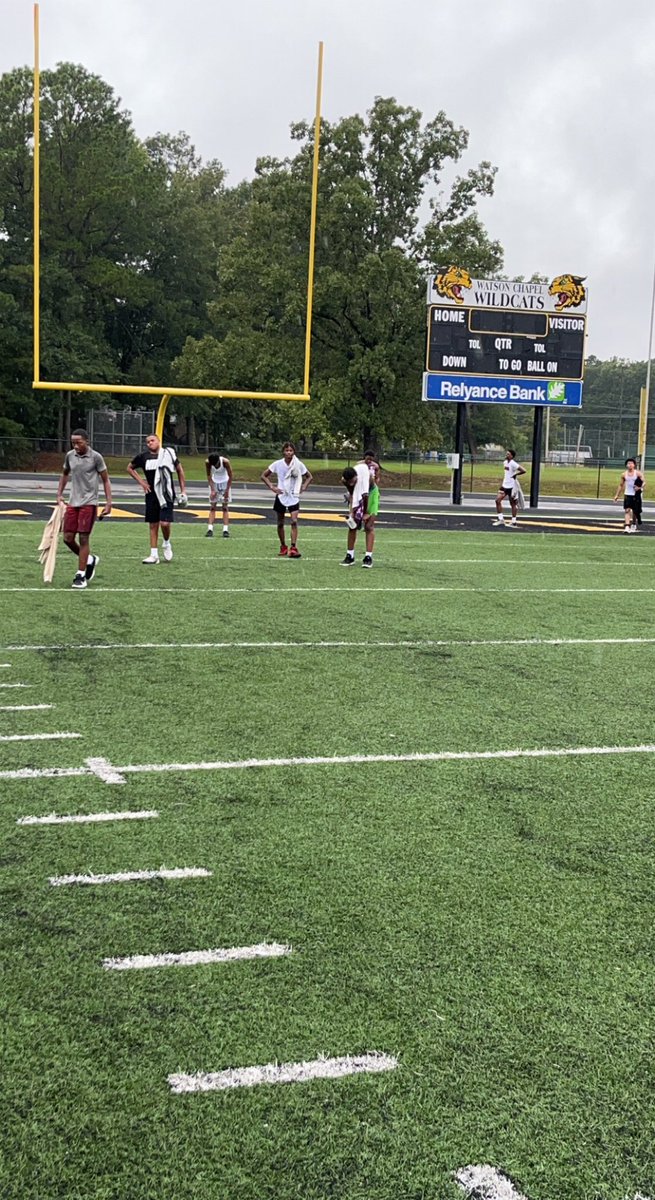 CoachJBarnes10's tweet photo. Rain won’t stop our grind!!! #OnlyTheStrongSurvive #WCBB 🏀 https://t.co/omqlgS4R5V