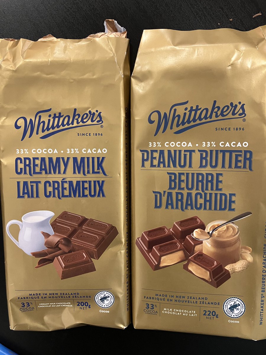 In Francais in Canada and the same delicious taste!