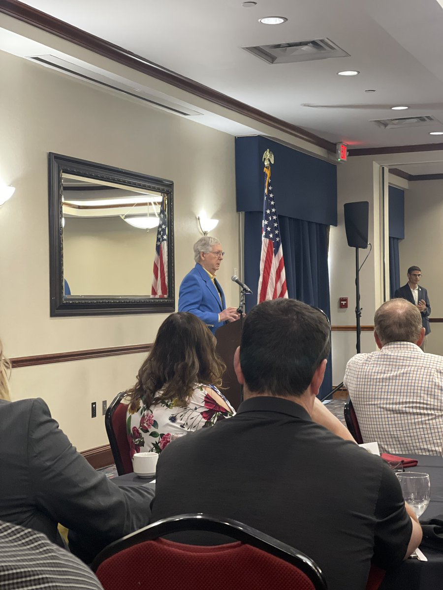 Stacia McBeath (@stacia4242) on Twitter photo Thank you <a href="/LeaderMcConnell/">Mitch McConnell</a> for a very inspiring and encouraging speech today in Georgetown. Thank you <a href="/LeaderMcConnell/">Mitch McConnell</a> for a very inspiring and encouraging speech today in Georgetown.