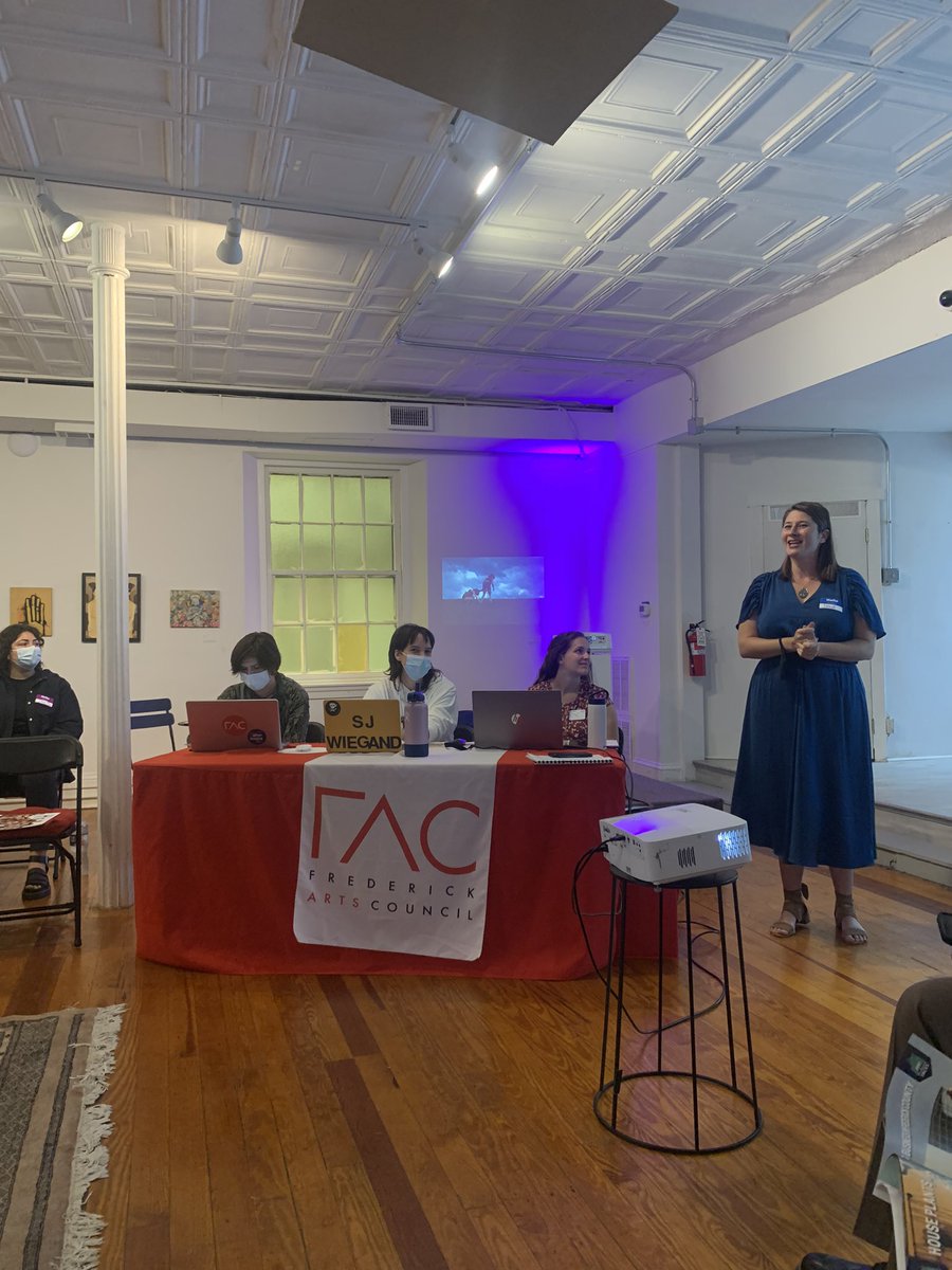 FredArtsCouncil's tweet photo. Frederick Artists explore the future of artist work space #creativefrederick #art #artists https://t.co/Q1OyJrHOfC