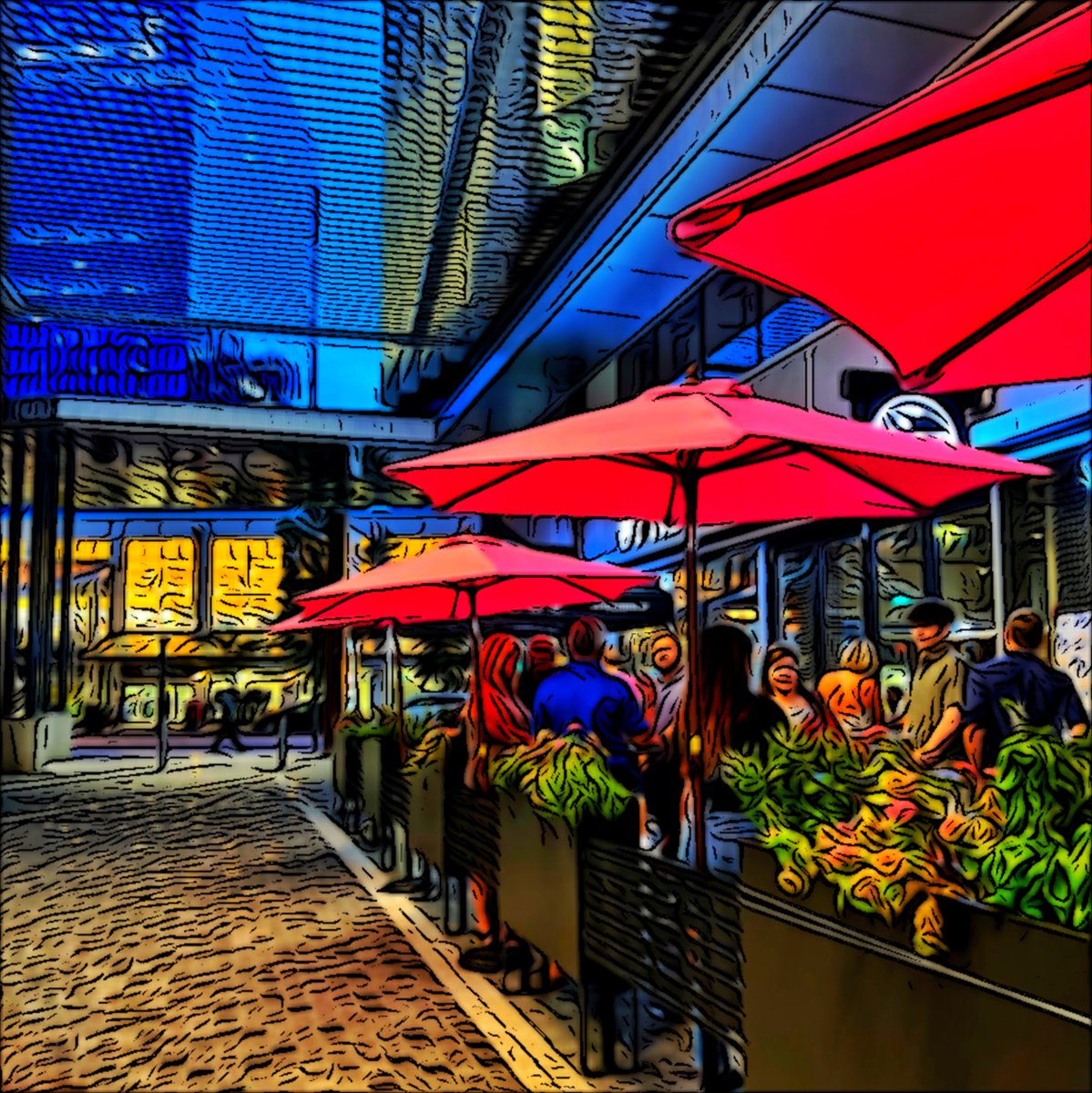 GreatLakesBeer's tweet photo. The GLB Brewpub patio at night feels a bit like chilling in a Van Gogh painting
#FreshGLB #GLBBrewpub #VanGogh #TorontoPatios #PatioVibes https://t.co/bYYMCNzznO