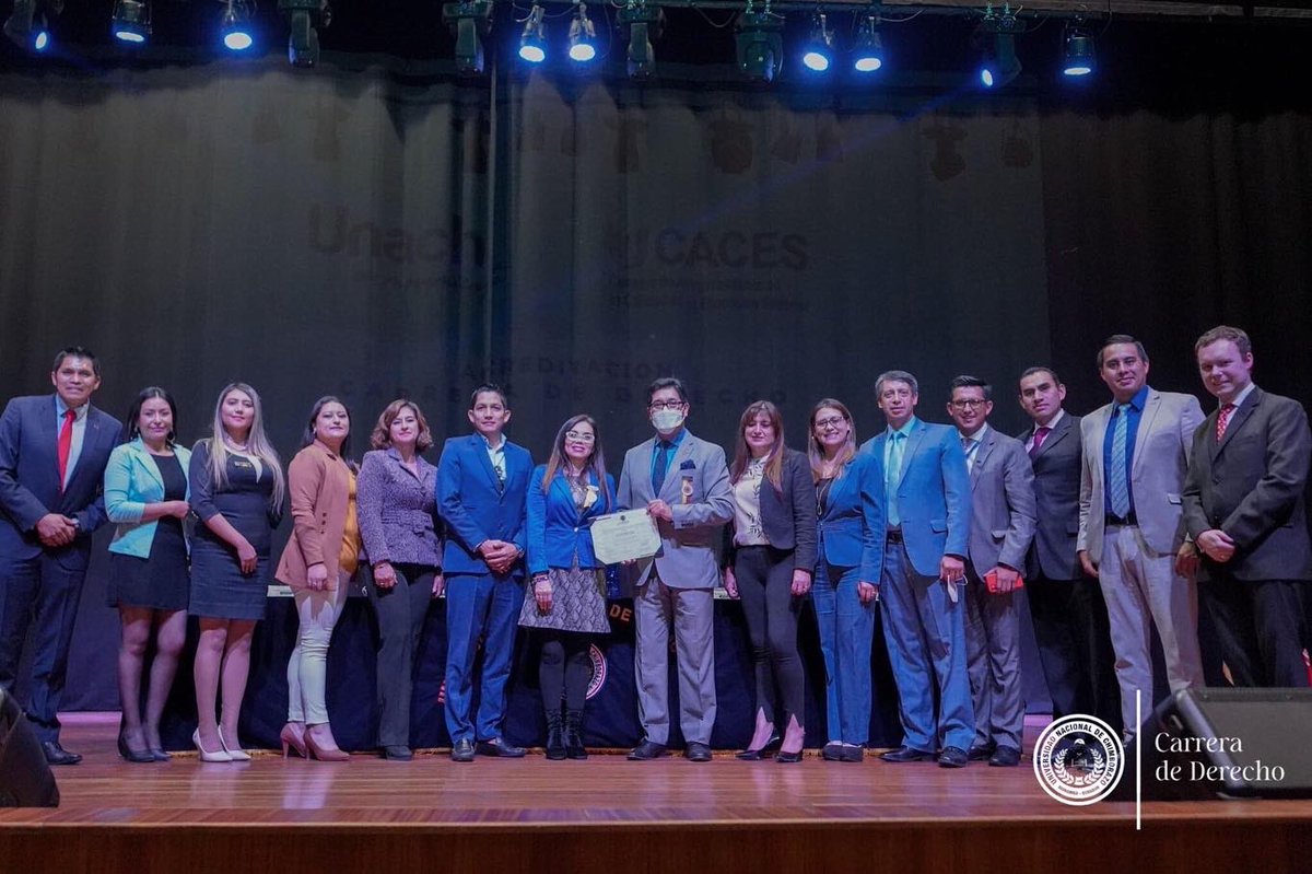 _derecho_unach's tweet photo. ✅ Acreditados 🎓

¡Unach recibe ACREDITACIÓN de la Carrera de Derecho! https://t.co/Fi2SjL554c