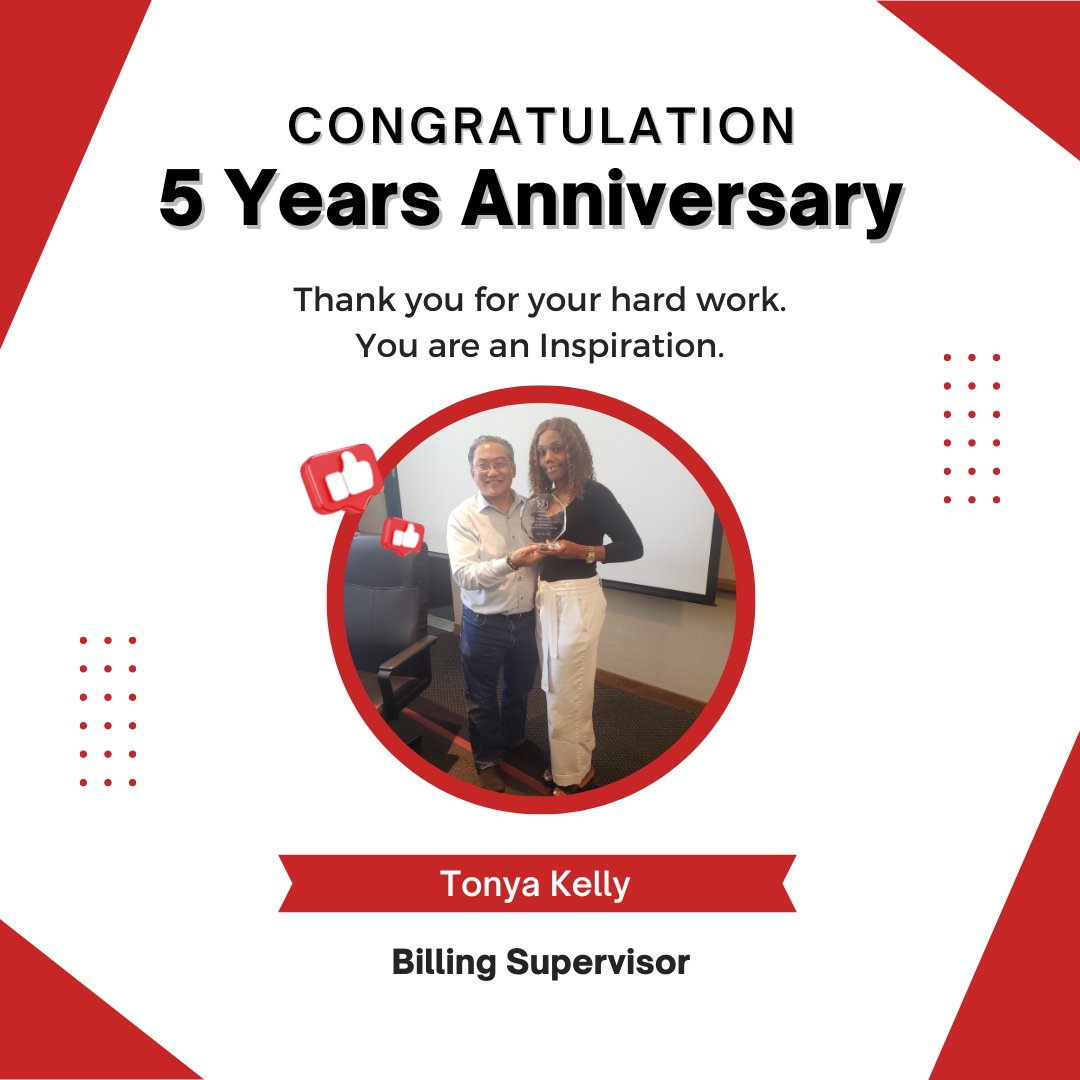 SilverStHealth's tweet image. I just wanted to take a moment to congratulate Pauline Mah and Tonya Kelley for their 5 years of dedicated service! #employeeappreciation #employeeengagement #family #SSHS #Progression