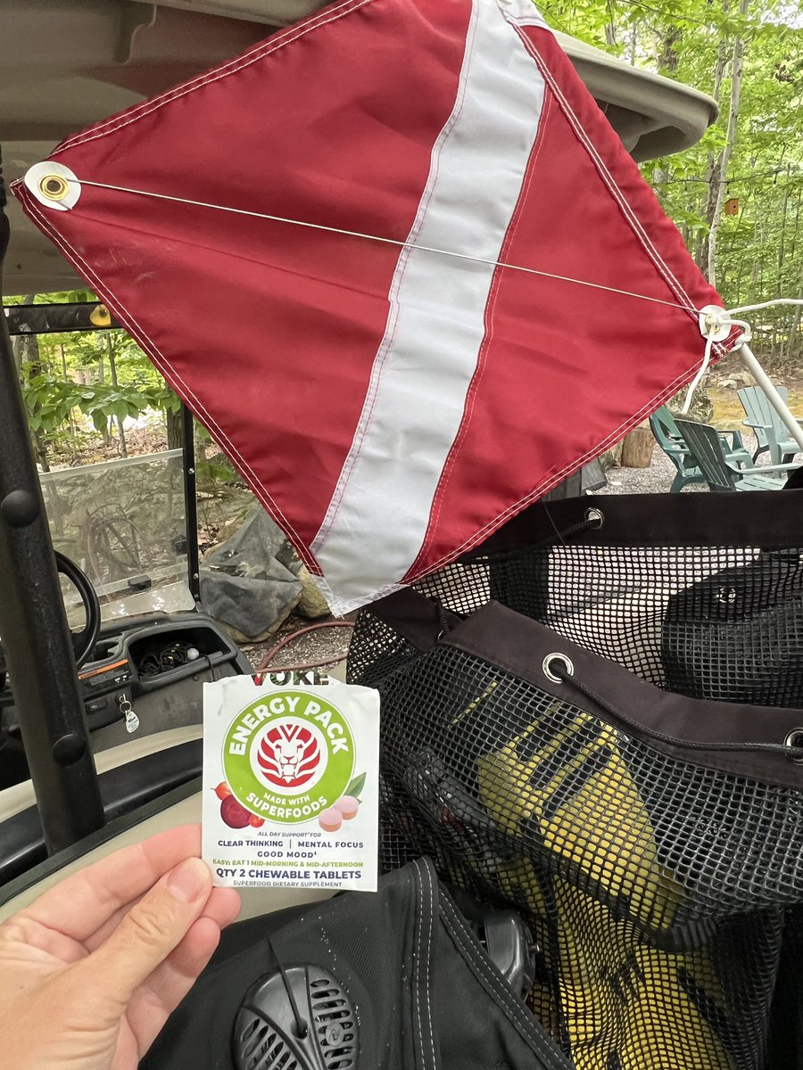 MrsHBio's tweet photo. Teaching an afternoon open water diving class - #VokedUp and ready to go! @voke_energy https://t.co/YiJNpt6Nf9