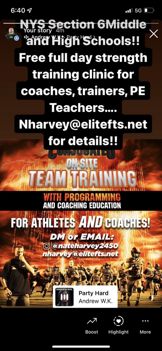 NateHarvey2600's tweet photo. NEw York State Section Six!!
LETS GO!!!!
💪🏼😡💪🏼
@elitefts 
Free Strength Clinic at your school!! https://t.co/TczZv4PuzW