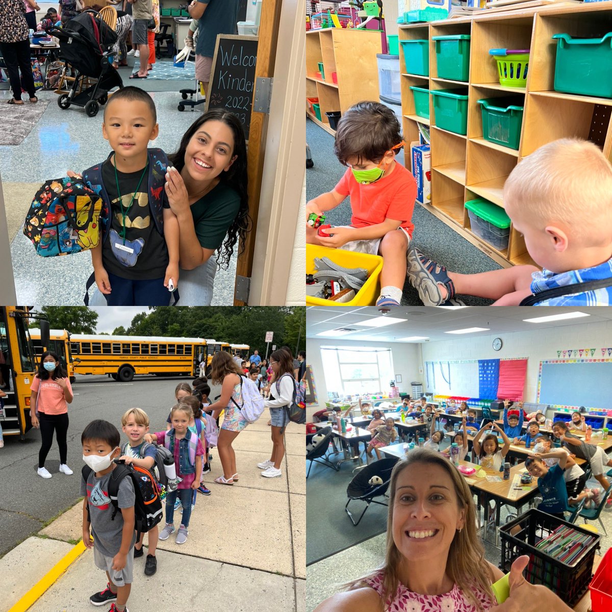 Can’t wait to do it again tomorrow! <a href="/fcpsnews/">Fairfax Schools 🌟</a> <a href="/colinpowelles/">Colin Powell ES FCPS</a> #FirstDayFairfax #FirstDayOfSchool #proudpumas