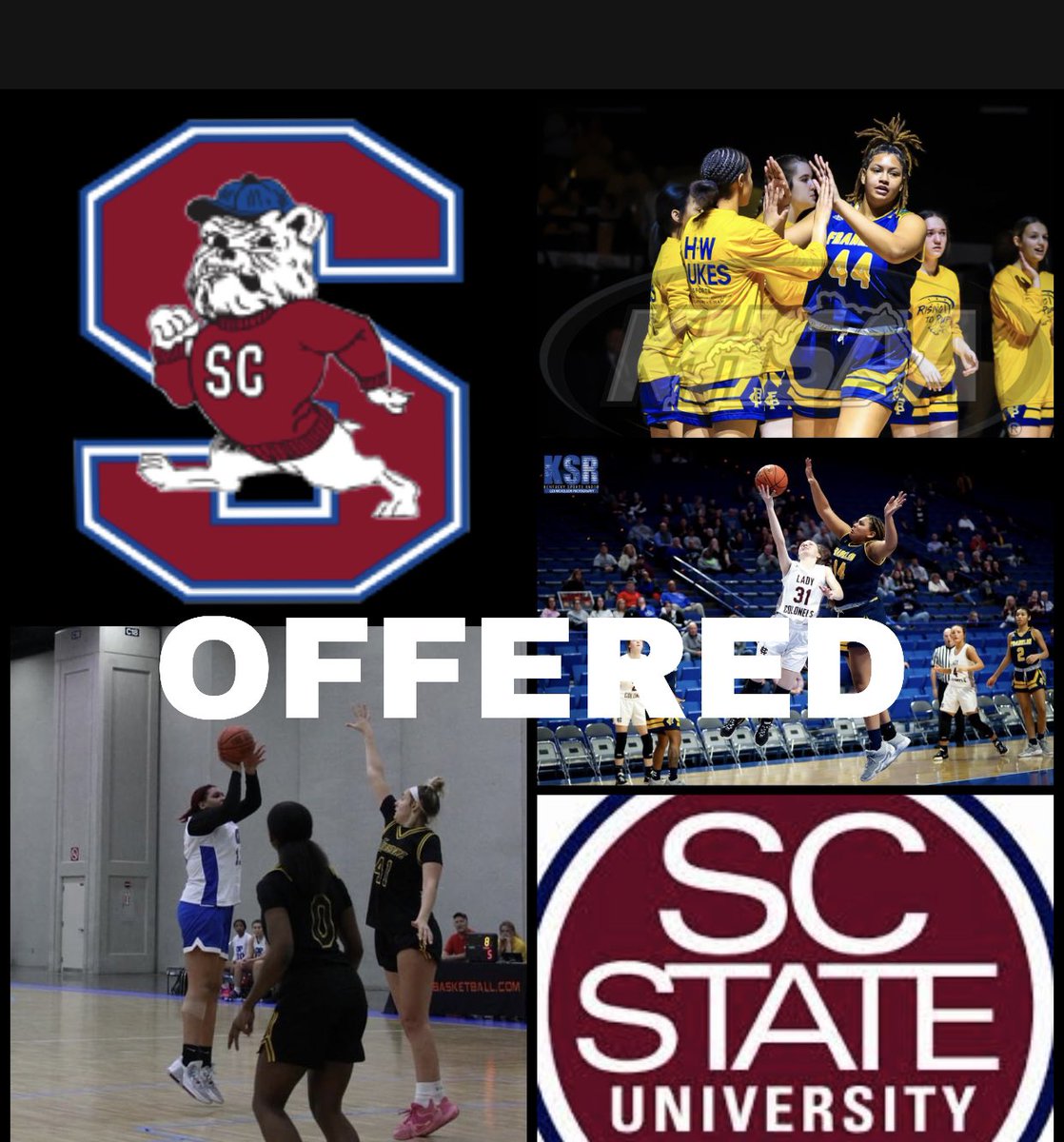 JhavenRachelle's tweet photo. After a great conversation with Assistant Coach @stokes_erika. I am thankful to say I have received an offer from South Carolina State. Blessed and gratefully for this opportunity!! https://t.co/Hm78CAygnB