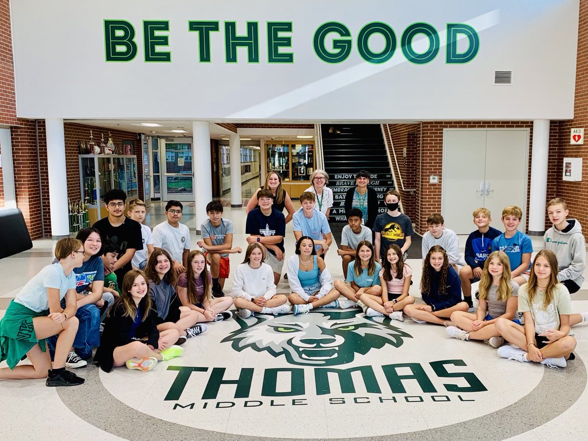 Homeroom 8-5-Starting the year strong! 💚💚💚⁦<a href="/AHSD25Thomas/">Thomas Middle School</a>⁩ ⁦<a href="/ahsd25/">ArlingtonHeightsSD25</a>⁩ ⁦<a href="/LNaumowicz/">Lori Naumowicz</a>⁩ ⁦<a href="/GregKeadle/">Greg Keadle</a>⁩