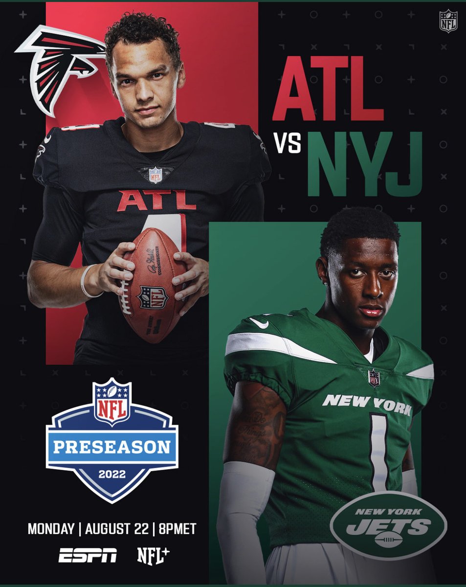 AdamSchefter's tweet photo. ESPN’s Monday Night Countdown, Falcons vs. Jets, is now on the air. https://t.co/lCpWVvoWbU