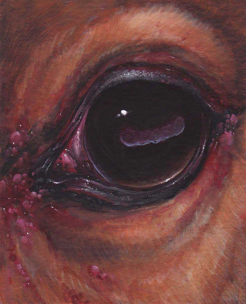 godeye / gouache painting