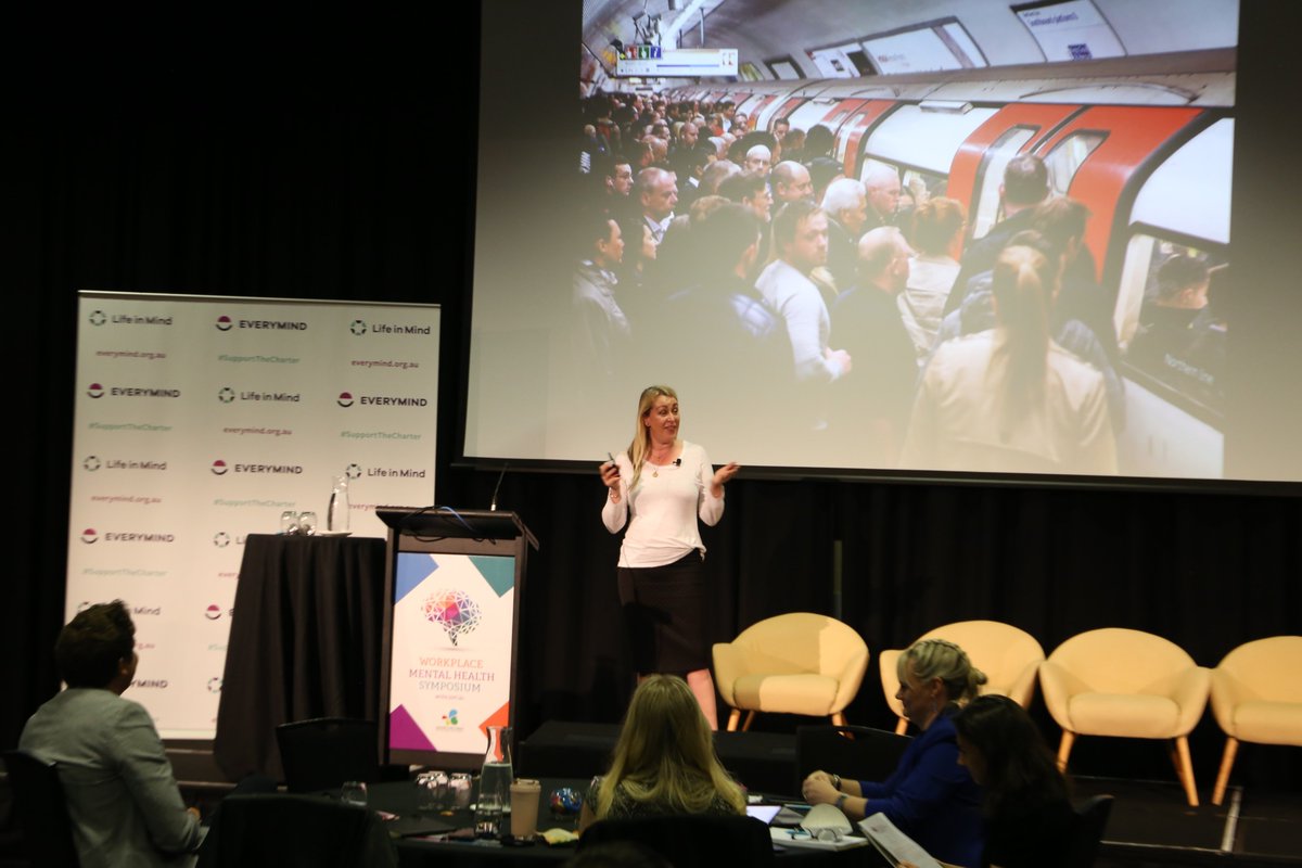 anzmha's tweet photo. Opening up this beautiful day on Yugambeh Country is @LibbySander, who will use the latest research and case studies to give an insight into what work looks like going forward and practical steps we can take to help employees move from surviving to thriving. #WMHS22 https://t.co/r2OURwuYiB